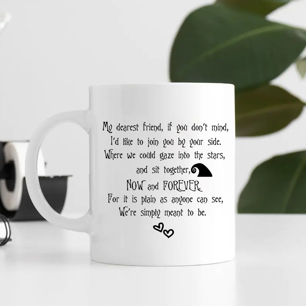 89Customized The Nightmare Before Christmas Couple Personalized Mug