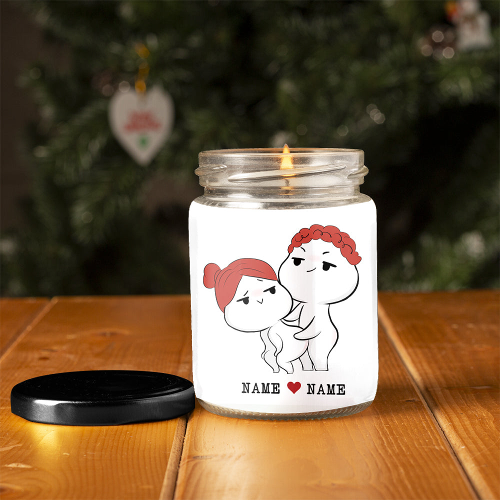 89Customized Best Gift for Couple Personalized Candle