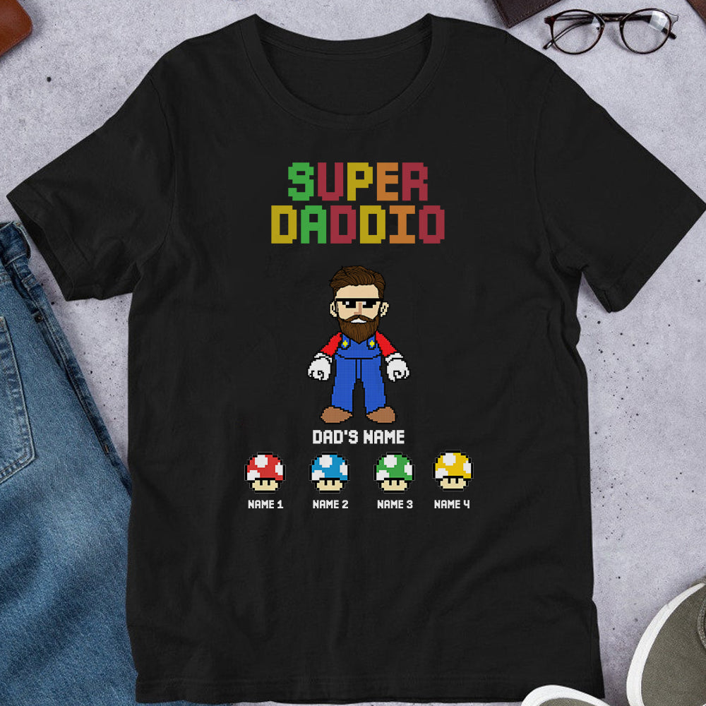 89Customized Super daddio personalized shirt 2