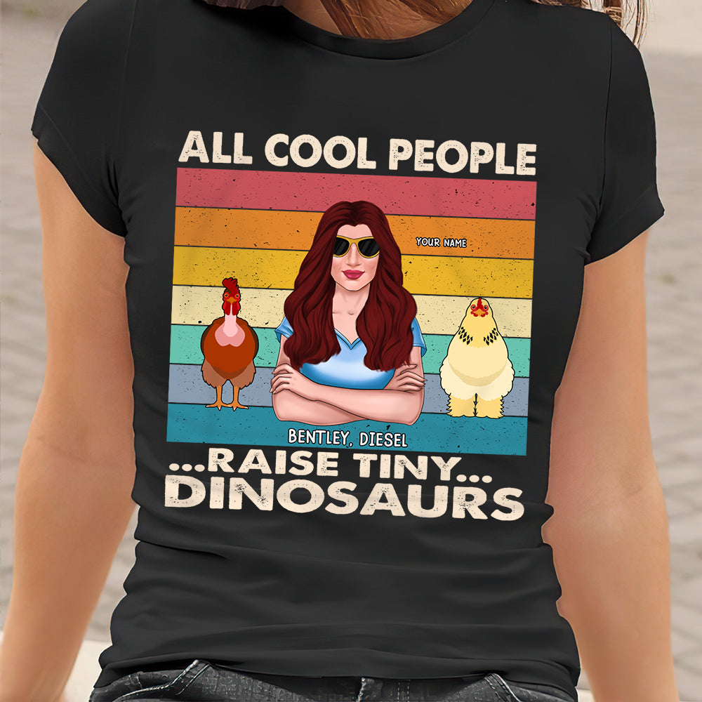 89Customized Chicken Lady Personalized Tshirt