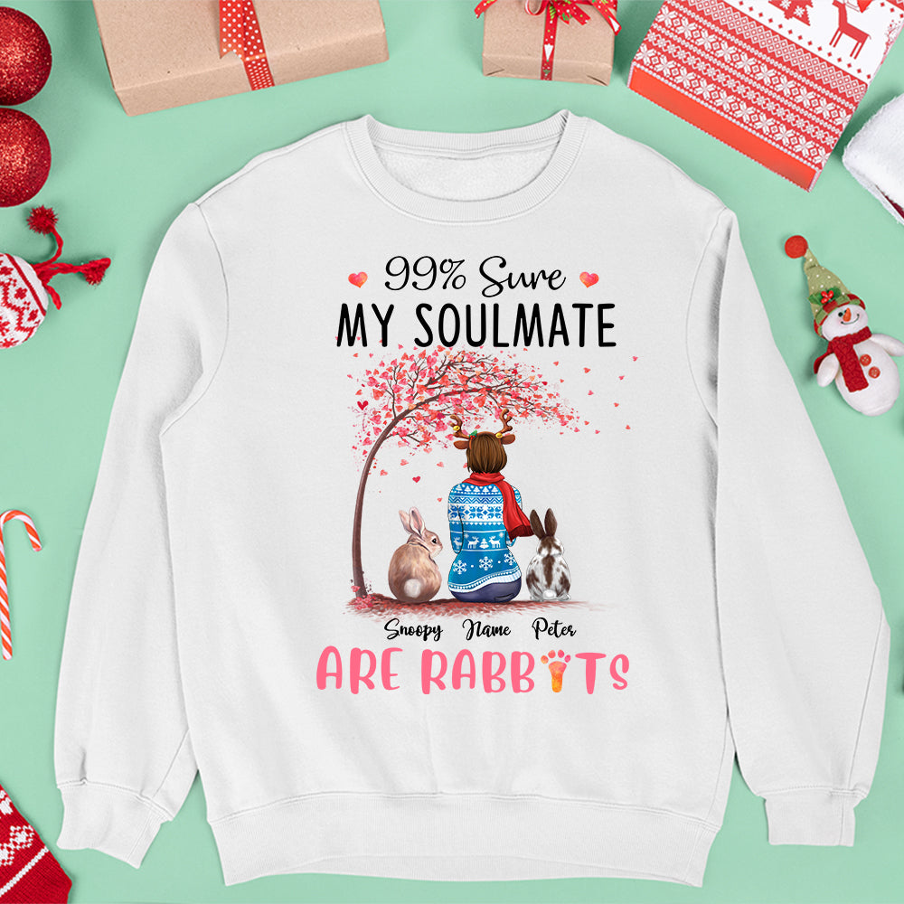 89Customized 99% My Soulmate Is A Rabbit Personalized 2D Shirt