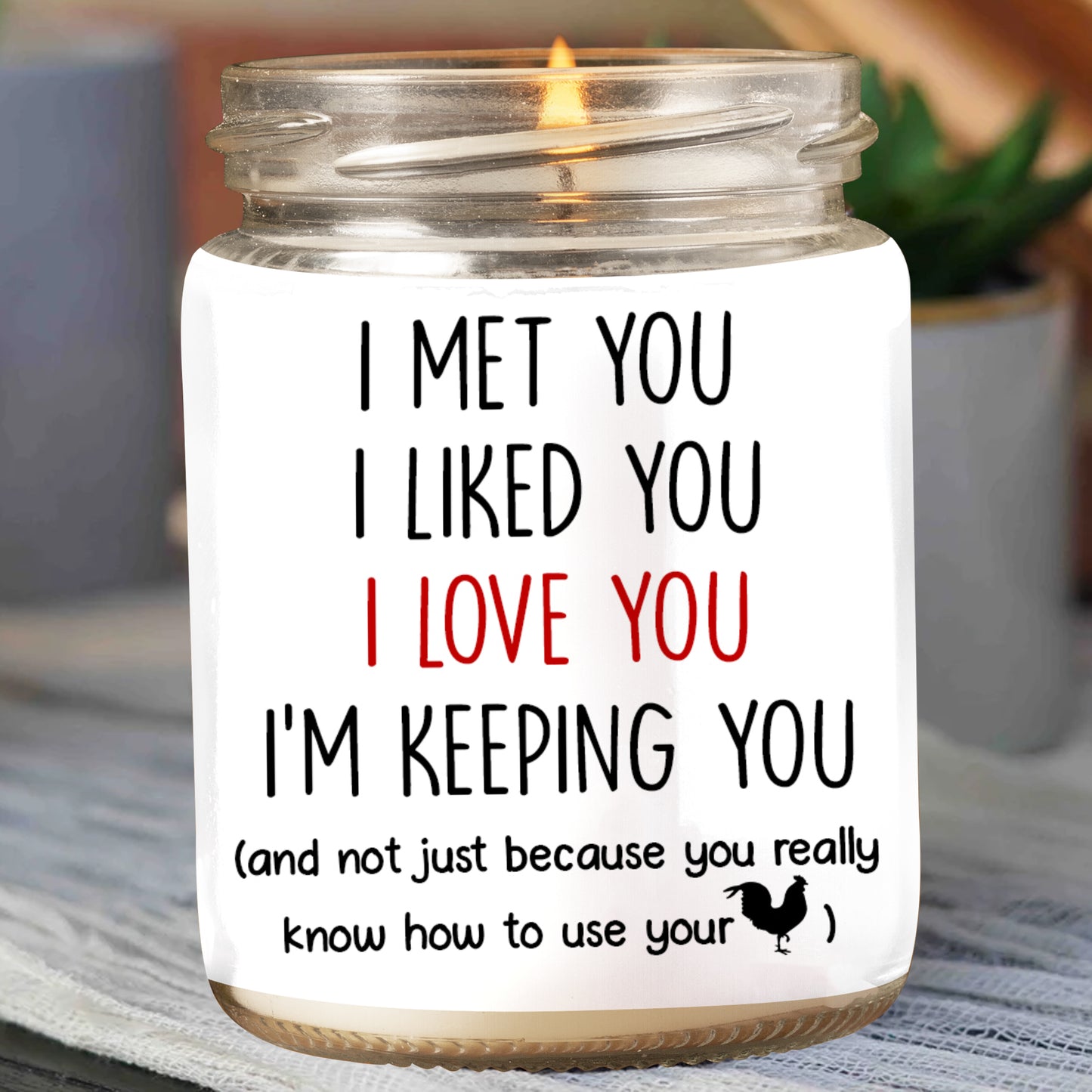 89Customize Best Gift For Lover Personalized Candle