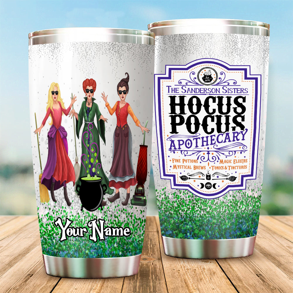 89Customized Hocus pocus apothecary Customized Tumbler