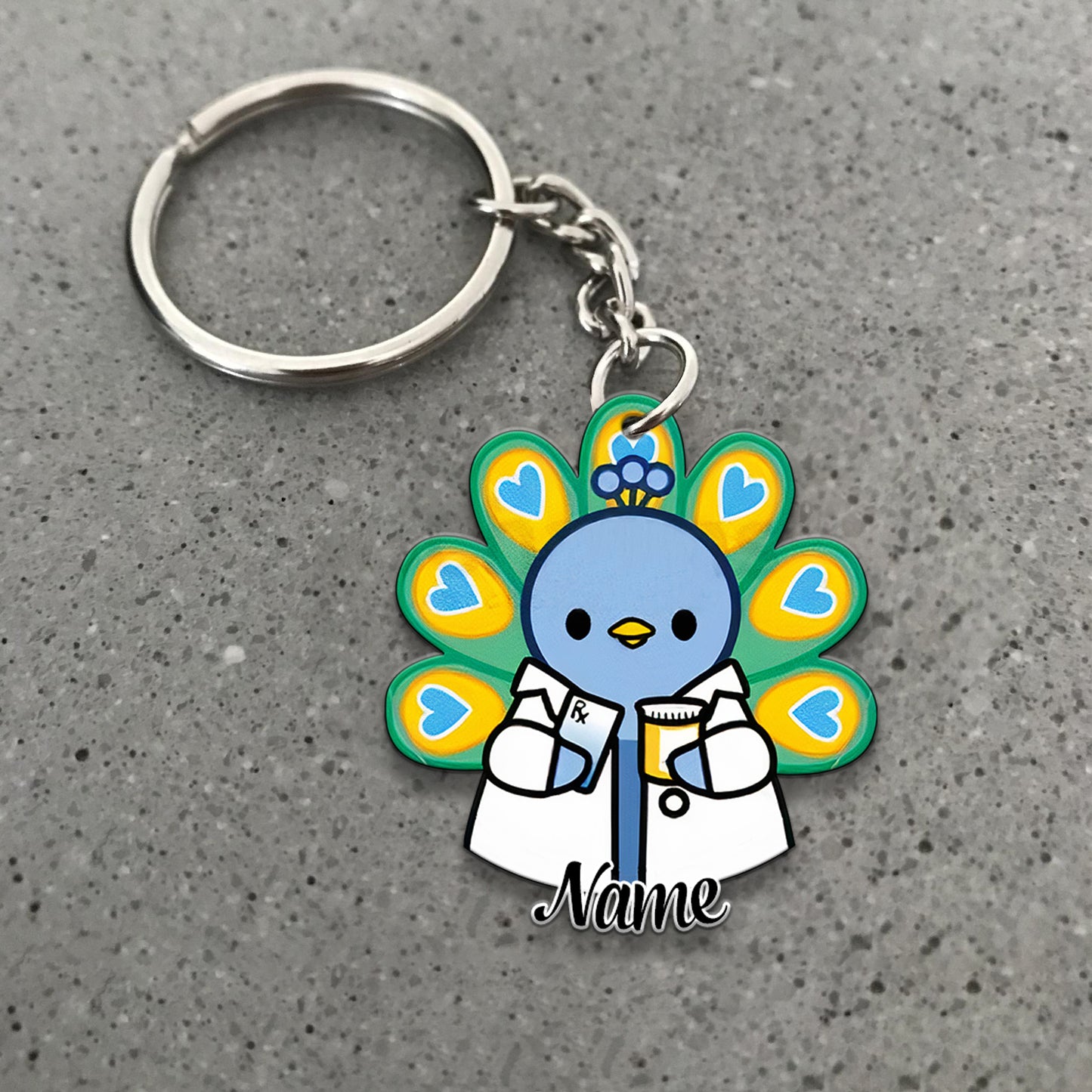 89Customized Personalized Keychain Pharmacist