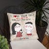 89Customized Funny Cute Couple Valentines Gift Personalized Pillow