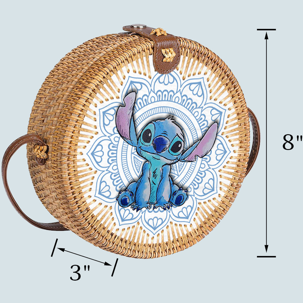 89 Customeized 626 Hawaii rattan straw bag