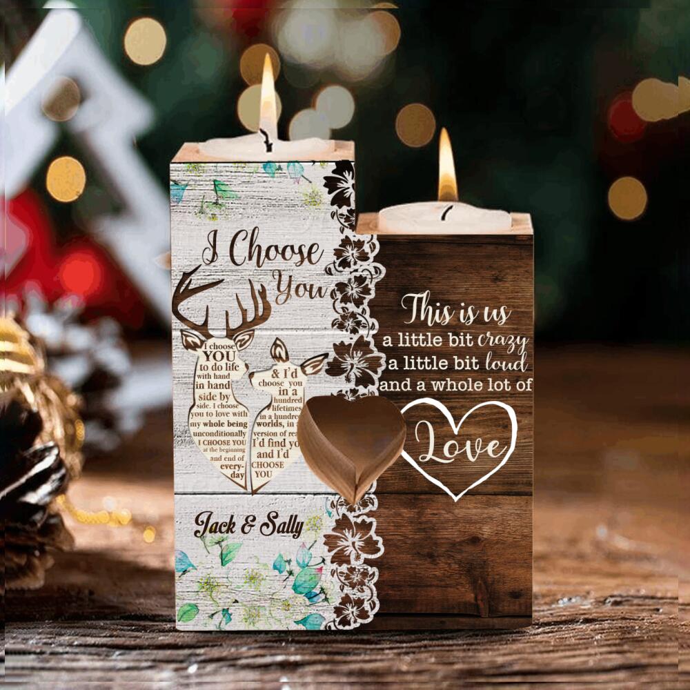 89Customized Personalized Candle Holder Deer This Is Us