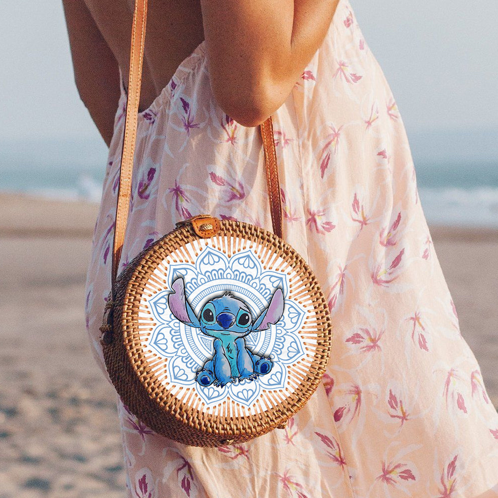 89 Customeized 626 Hawaii rattan straw bag