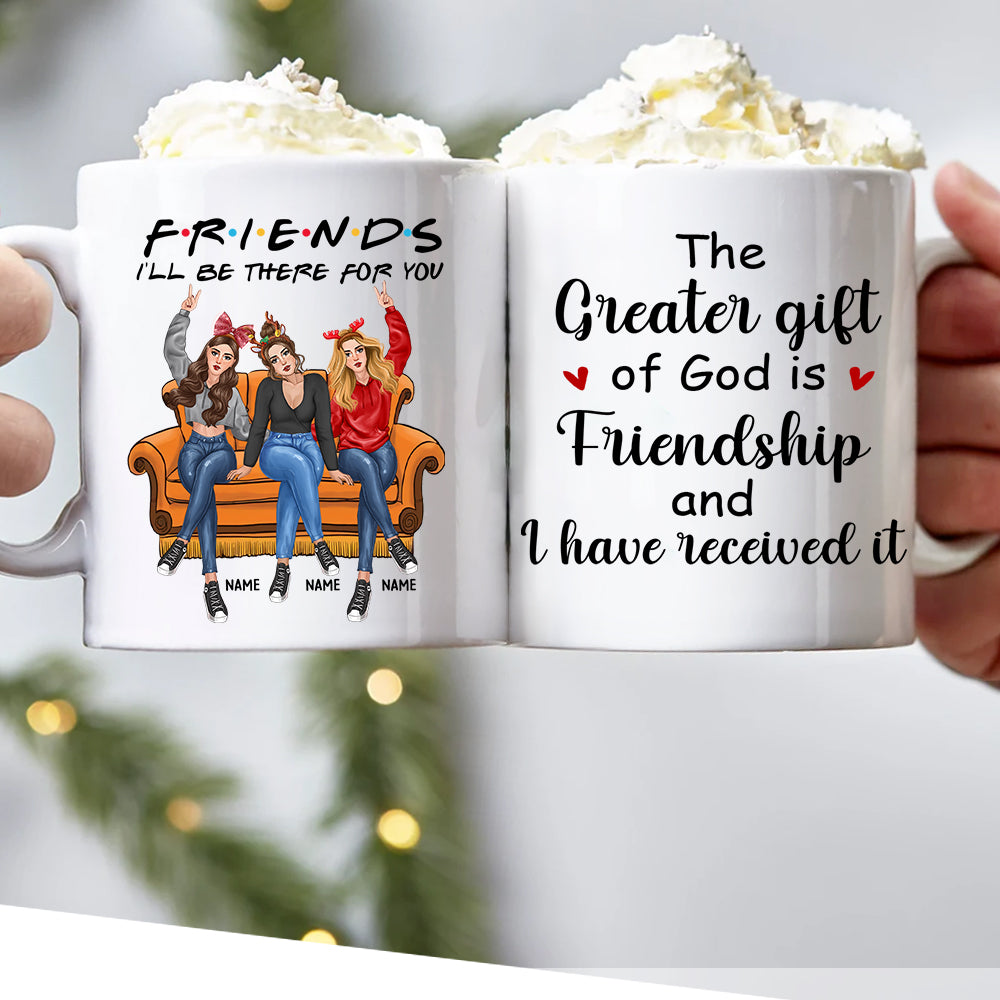 89Customized S.I.S.T.E.R.S I'll Be There For You Personalized Mug