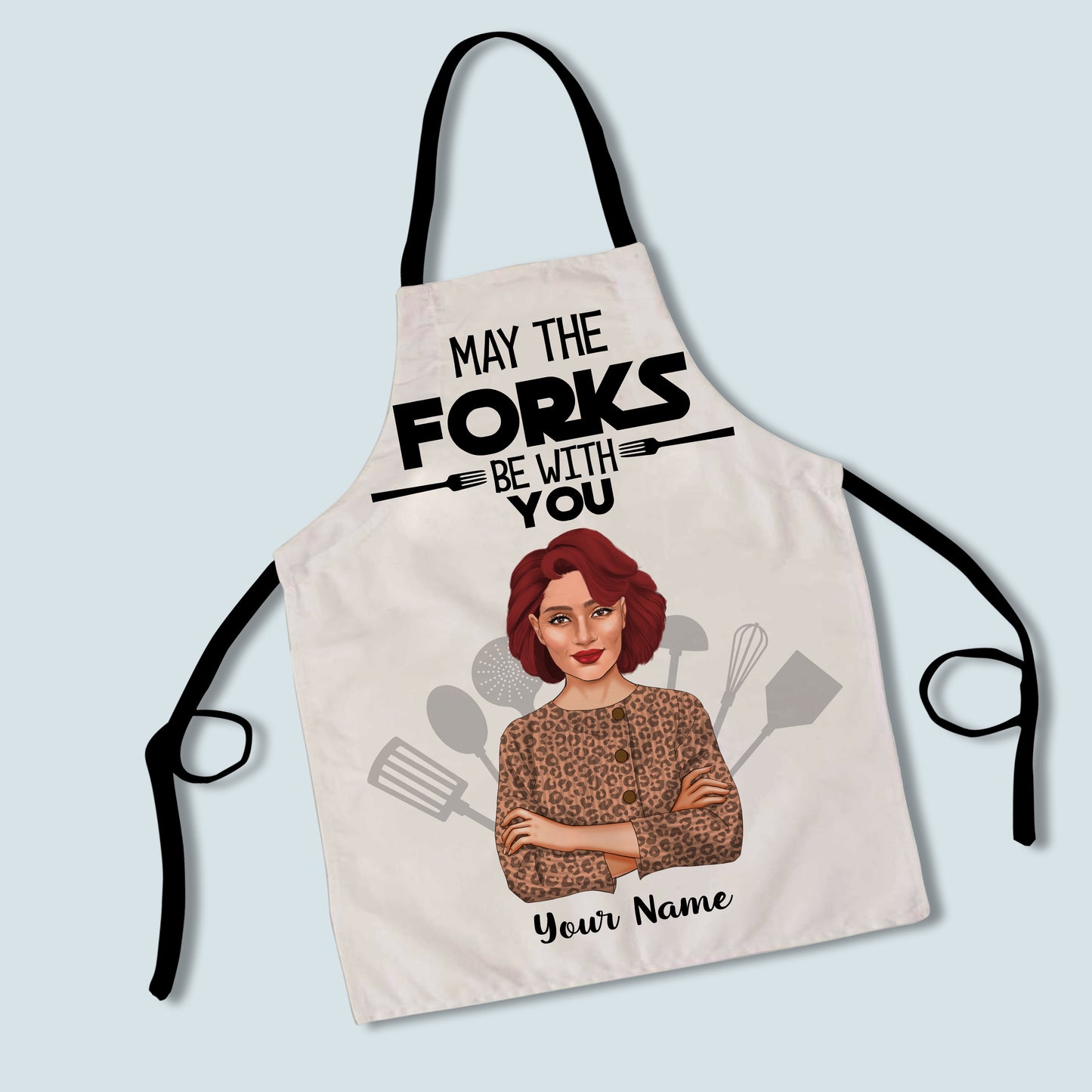 89Customized What Happens We're Eating It Personalized Apron
