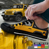 89Customized Two doors Jeep Wrangler Black Low Top Shoes