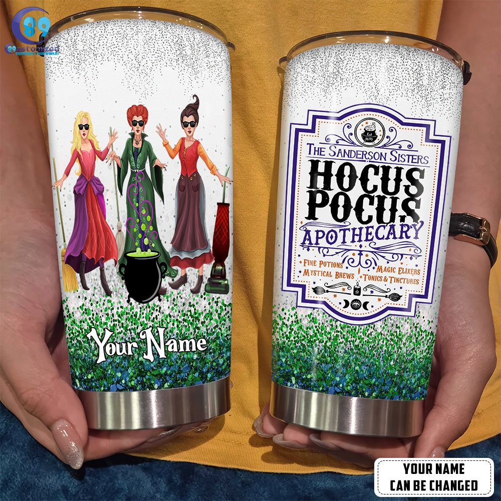 89Customized Hocus pocus apothecary Customized Tumbler