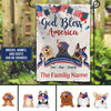 89Customized Happy Independence Day Personalized Flag