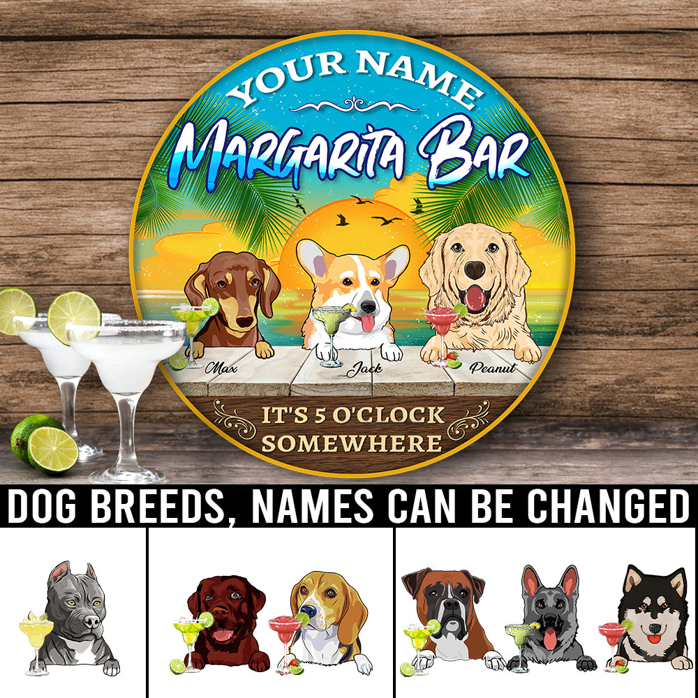 89Customized Margarita bar 2 Customized Wood Sign