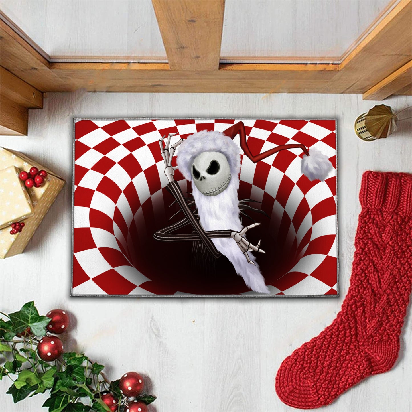 89Customized Jack Nightmare 3D illusion doormat