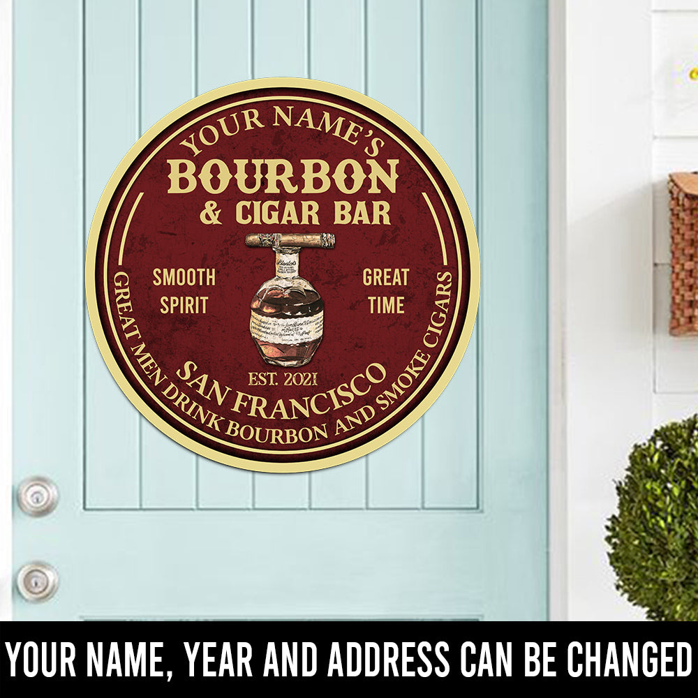 89Customized Great men drink bourbon and smoke cigar 4