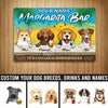 89Customized Margarita Bar dog Customized Printed Metal Sign