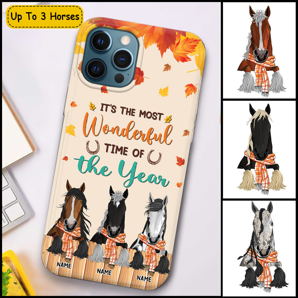89Customized It's The Most Wonderful Time Of The Year Phonecase