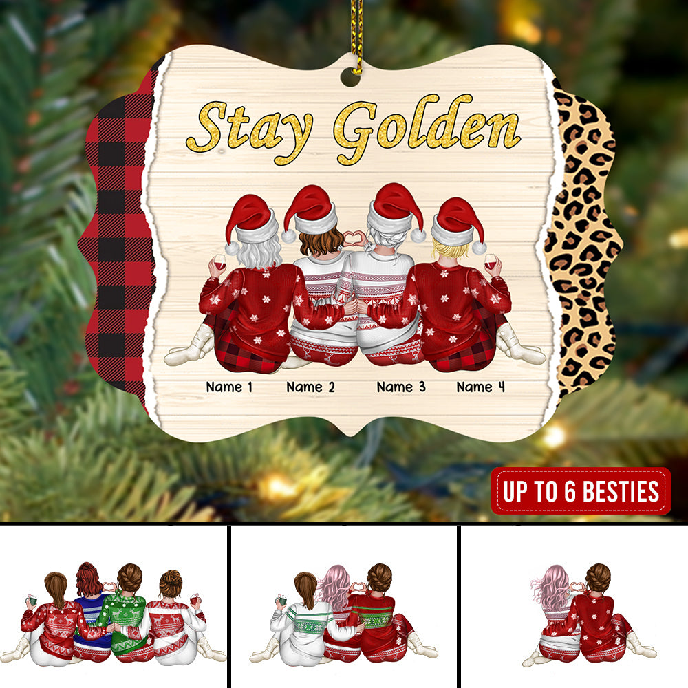 89Customized Stay Golden The golden girls Personalized Ornament