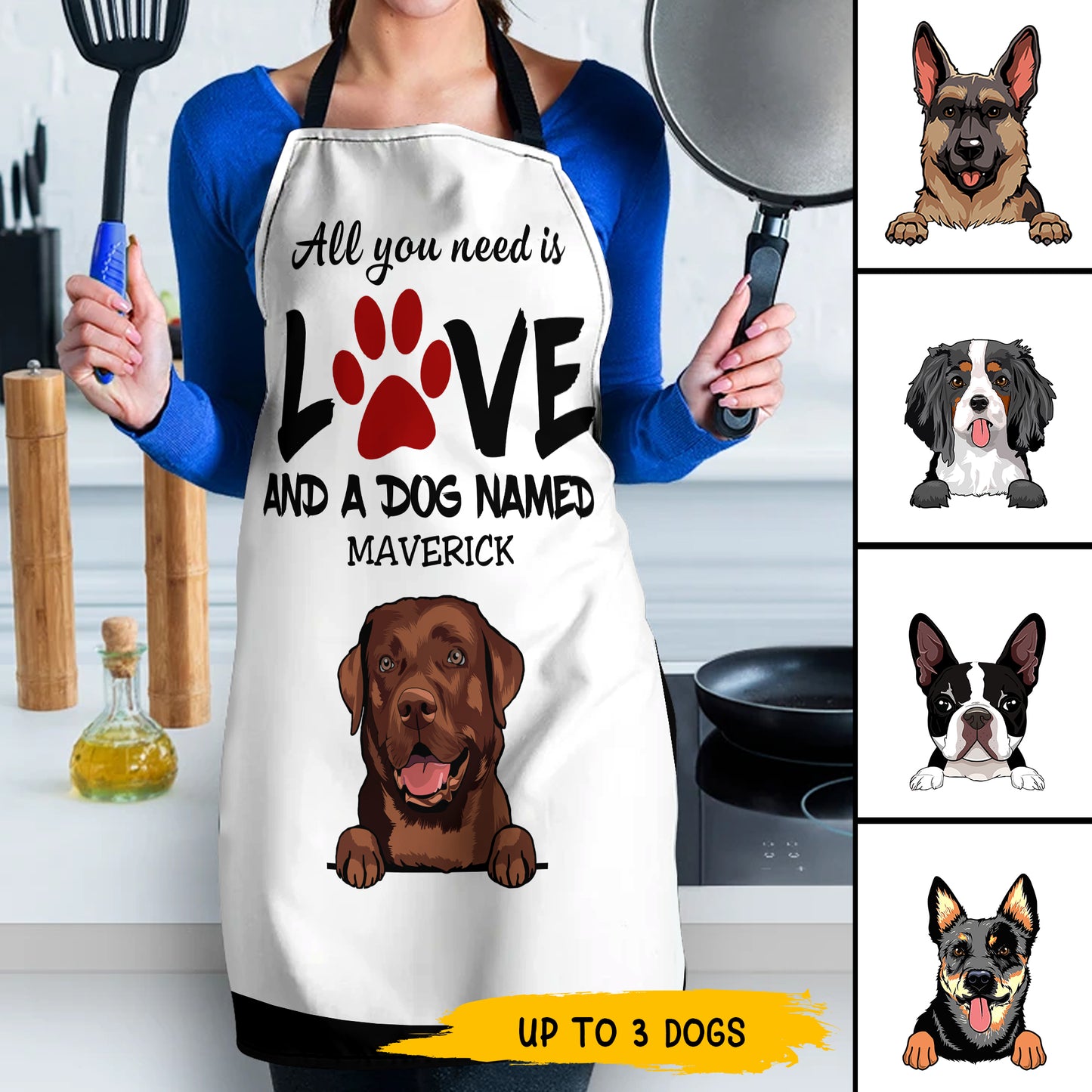 89Customized I'll Be Watching You Personalized Apron