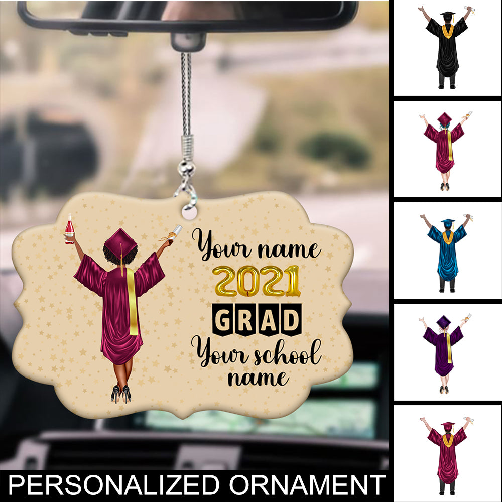 89Customized Personalized Ornament Seanior Grad 2021