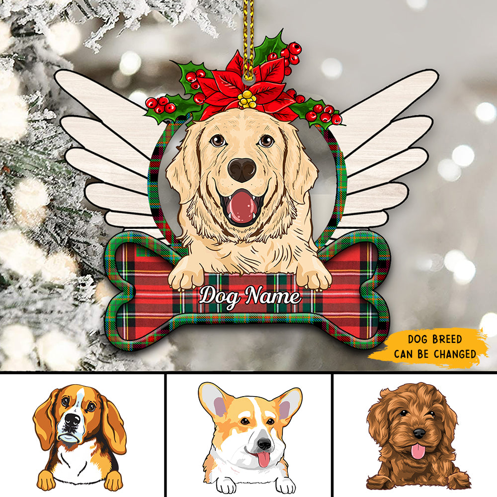 89 Customized Forever in our heart - Personalized Ornament