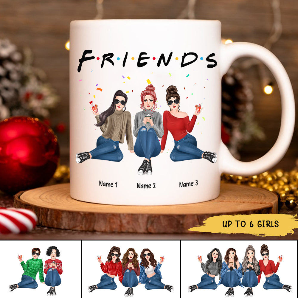 89Customized F.R.I.E.N.D.S Personalized Mug