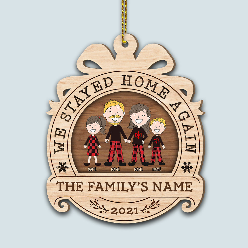 89Customized Always better together Family Personalized Ornament