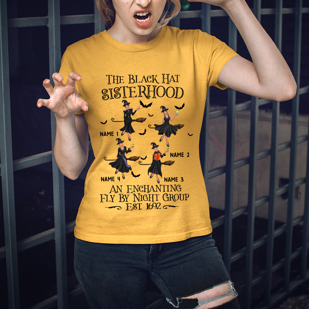 89Customized Personalized The Black Hat Sisterhood T Shirt