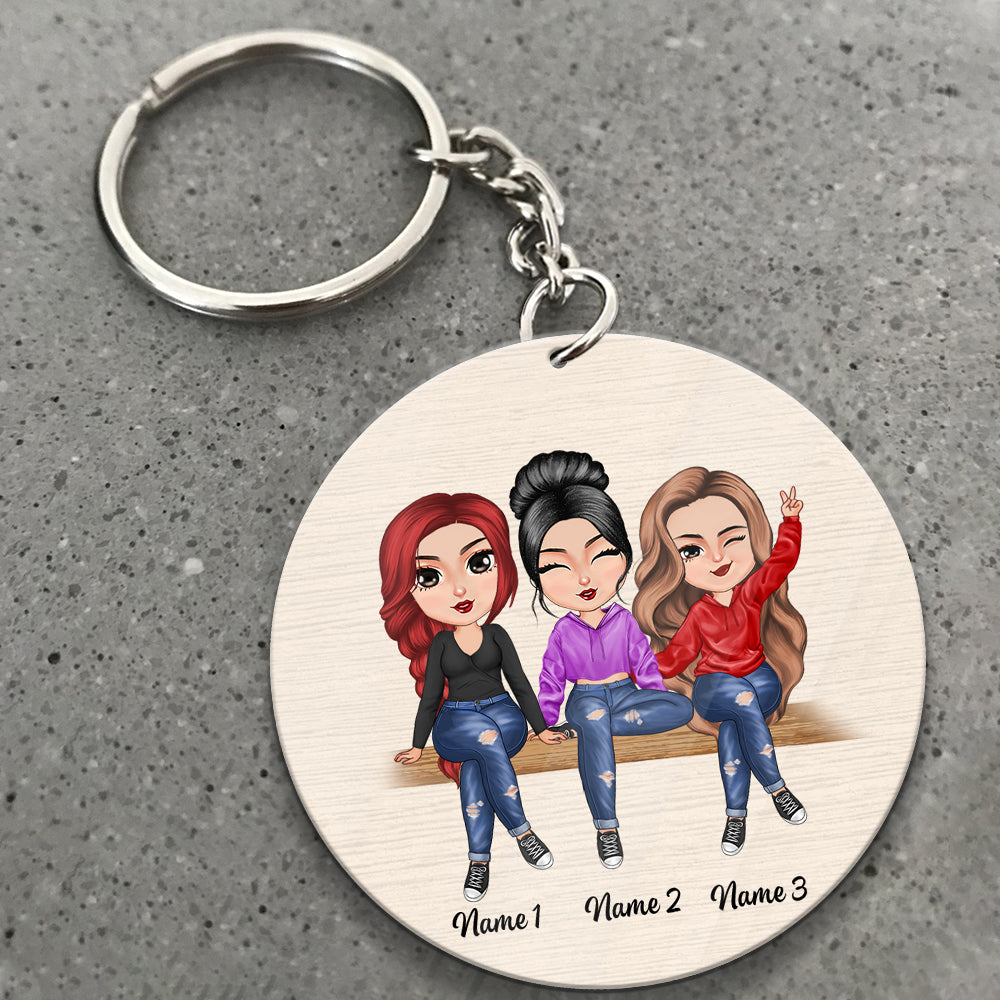 89Customized You Are The Reason I Don't Punch People At Work Personalized Keychain