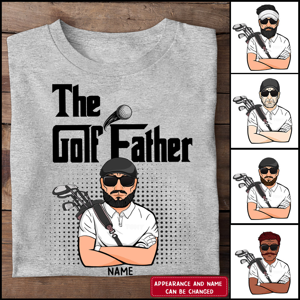 89Customized The Golf Father Personalized Shirt