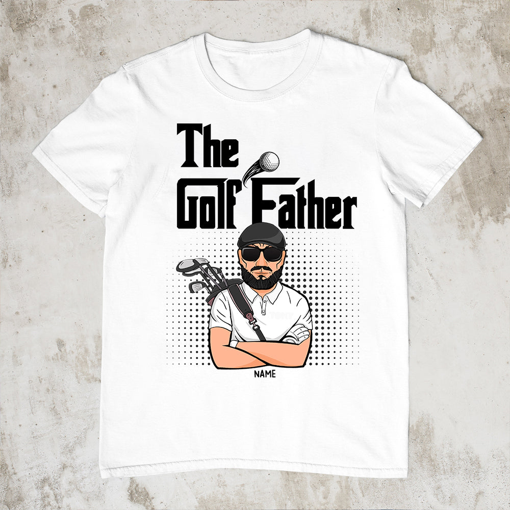 89Customized The Golf Father Personalized Shirt