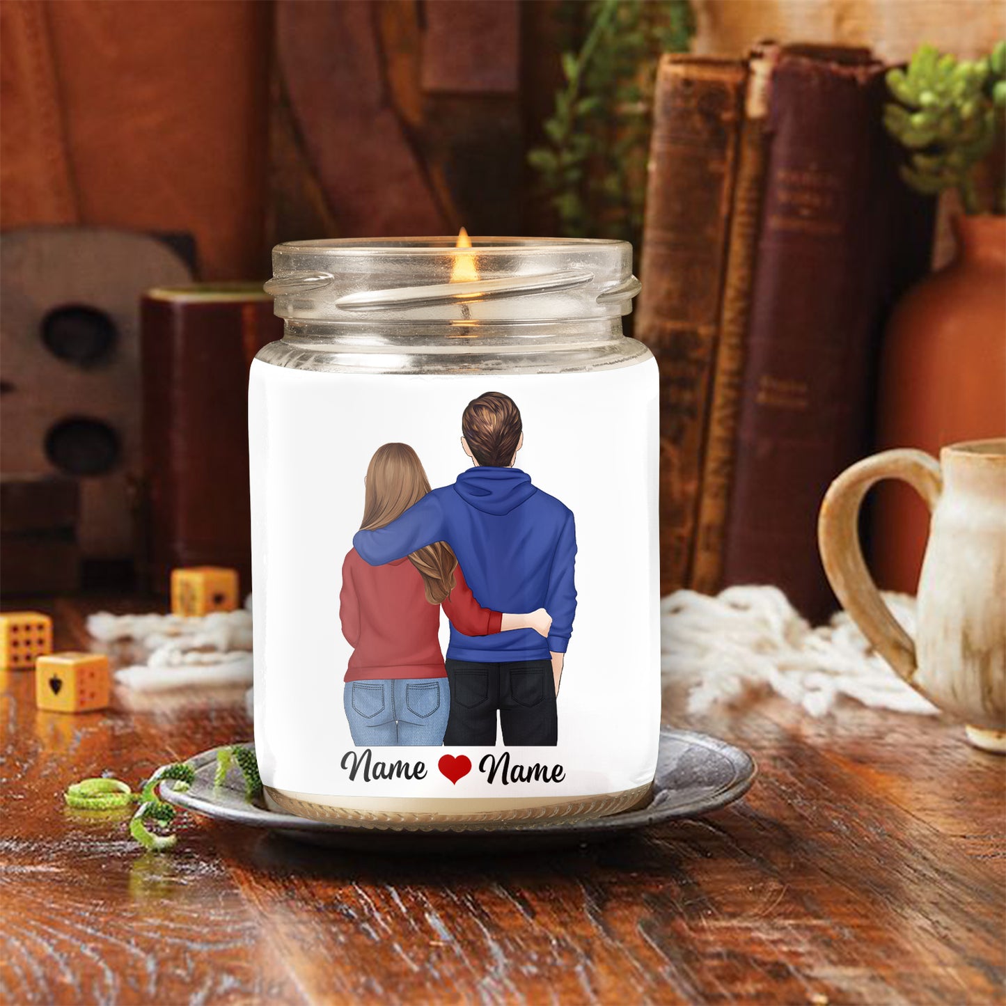 89Customize You are my person Best gift for couple Personalized Candle