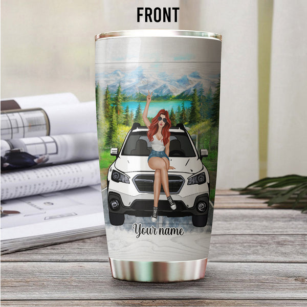 89Customized This is my subaru, no you can't drive it Customized Tumbler