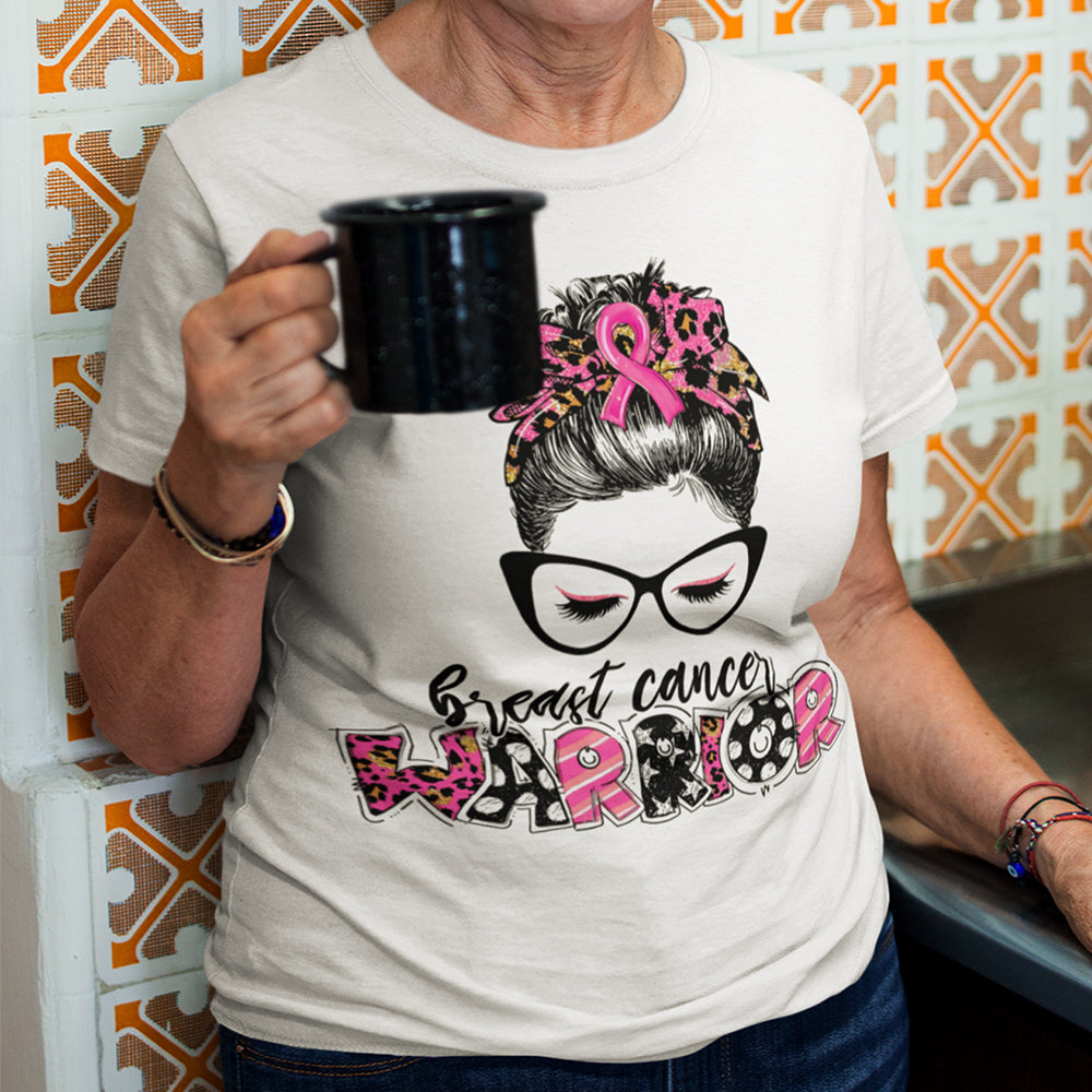 89Customized Breast cancer warrior personalized shirt