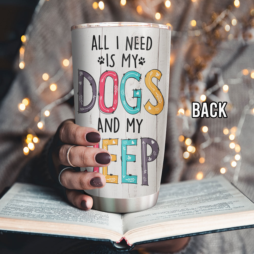 89Customized Whoever Said Diamonds Are A Girl’s Best Friend Never Owned A Jeep Personalized Tumbler