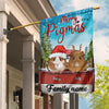 89Customized Merry Pigmas Guinea Pig Lovers Personalized Garden Flag