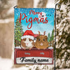 89Customized Merry Pigmas Guinea Pig Lovers Personalized Garden Flag