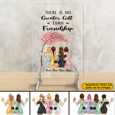 89Customized There's No Greater Gift Than Friendship Personalized Spotify Frame