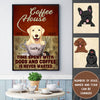 89Customized Dog Coffee House Personalized Poster