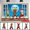 89Customized Christmas Horses 3D Wallart Personalized Poster