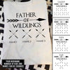 89Customized Father of wildlings personalized shirt
