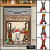 89Customized Horses It's The Most Wonderful Time Of The Year Personalized Dishwasher Cover