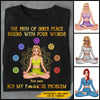 89Customized The path of inner peace begins with four words Customized Shirt
