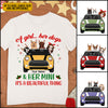 89Customized A Girl...Her Dogs And Her Mini It's A Beautiful Thing Personalized Shirt
