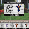 Personalized Senior The best is yet to come Yard Sign - Girl Version
