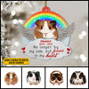 89Customized No longer by my side But forever in my heart Guinea Pig Lovers Personalized Ornament