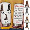 89Customized Thank You For Being Our Farier/Vet/Trainer Horse Lover Personalized Tumbler