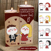 89Customized Funny Couple Personalized Candle Holder