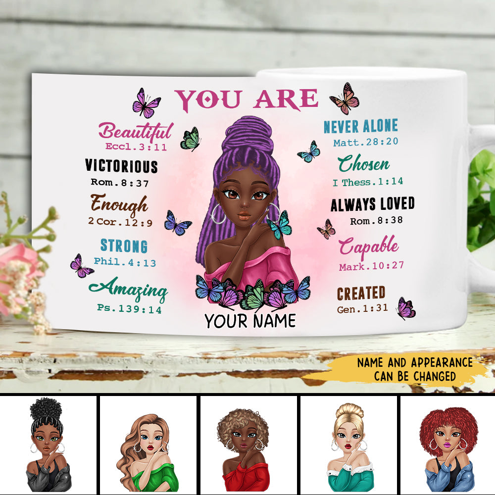 89Customized Black Queen You Are Victorious Personalized Mug